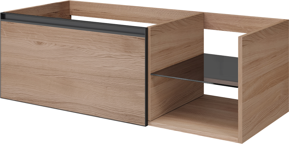 Тумба под раковину 120 см ArmadiArt Quatro 6 790-M6-120-W-A
