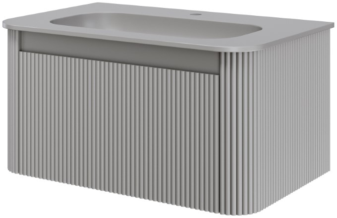 Тумба с раковиной 80 см ArmadiArt Voi 782-080-R-L/786-080-L