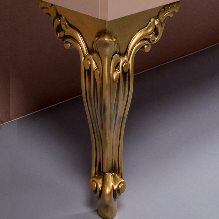 Ножки низкие ArmadiArt NeoArt 855-BR h25, 1 пара