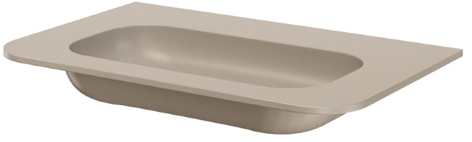 Раковина без отверстия 80 см ArmadiArt Voi 786-080-D
