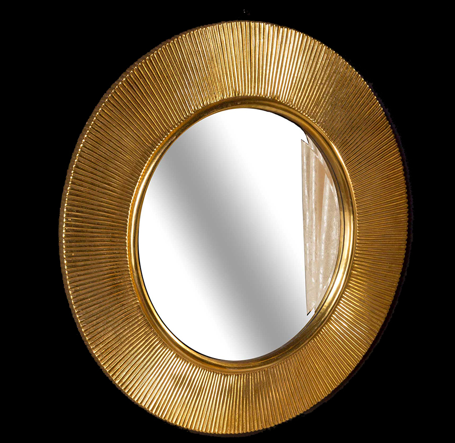 Зеркало Ø82 см ArmadiArt NeoArt Shine 528-G