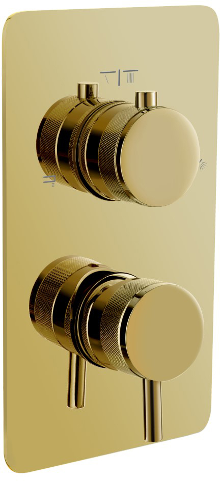 Встраиваемый смеситель Boheme Cell 135-3-G на 3 источника