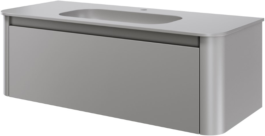 Тумба с раковиной 120 см ArmadiArt Voi 782-120-L/786-120-L