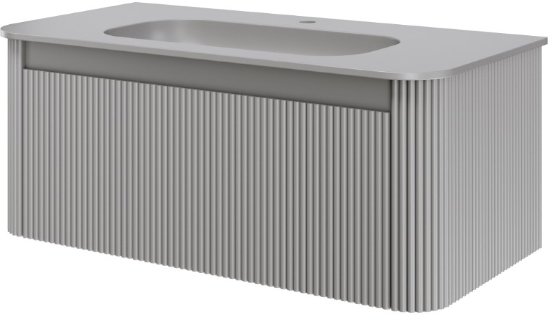 Тумба с раковиной 100 см ArmadiArt Voi 782-100-R-L/786-100-L